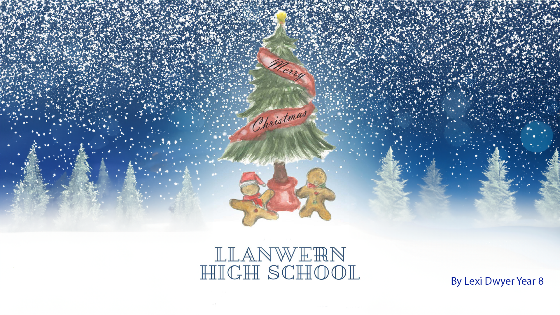 Llanwern High Christmas 2023 Ecard